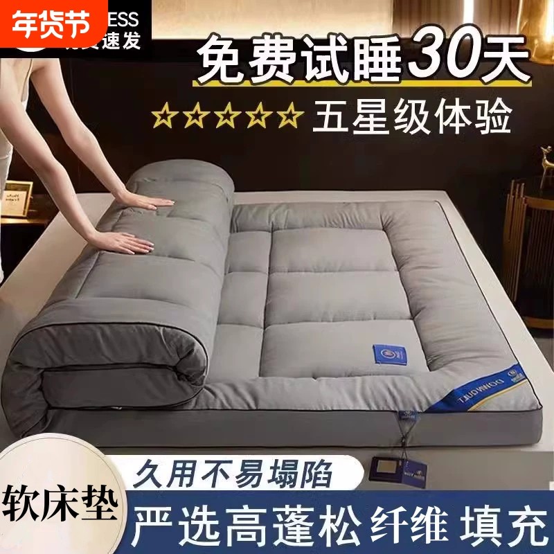 五星级酒店款床垫软垫子家用榻榻米床褥子铺底学生宿舍单双人垫被