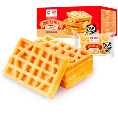 盼盼软华夫涂层蛋糕手撕面包