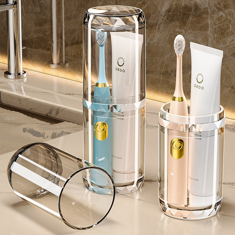 旅行漱口杯便携式牙刷杯宿舍学生家用儿童洗漱杯套装收纳盒高颜值