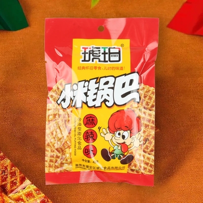 琥珀锅巴麻辣味45g*1包
