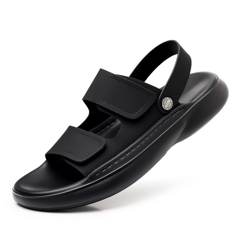 意尔康2026男士凉鞋夏季透气外穿运动软底休闲防滑沙滩鞋凉拖橡胶