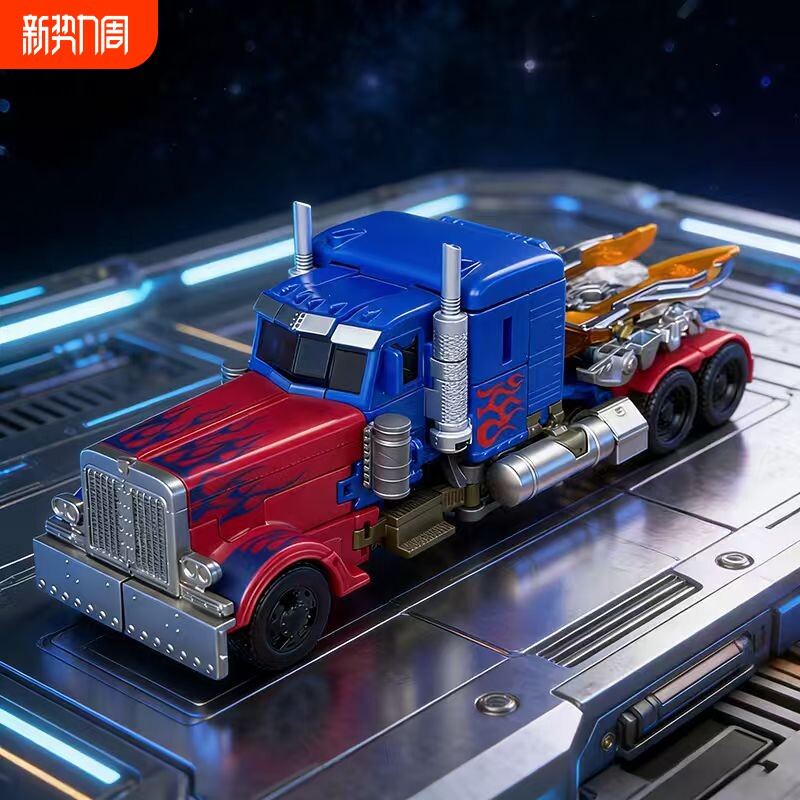 儿童变形玩具汽车机器人六一礼物金刚擎天模型机甲武器男孩摆件