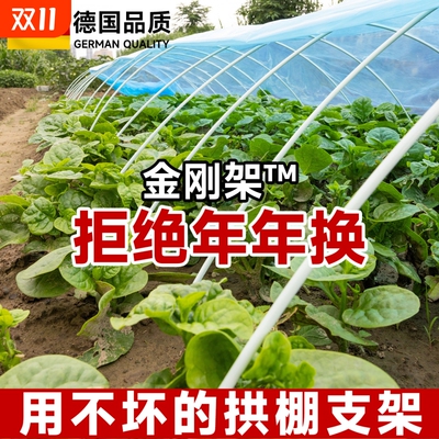 大棚骨架玻璃纤维小拱棚支架