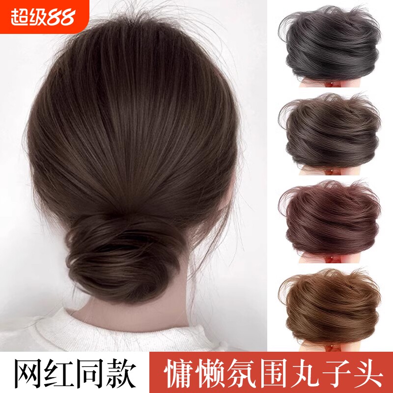丸子头假发发圈|超1.6万次加购图片