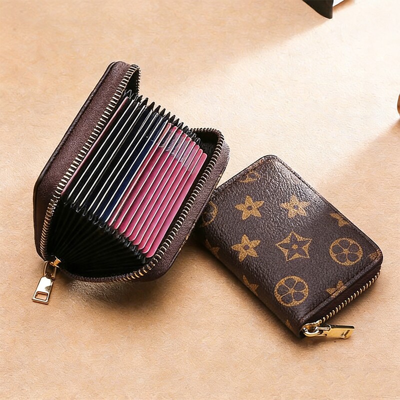 卡包女士驾驶证件包防盗刷小巧大容量银行卡驾照收纳零钱包防消磁