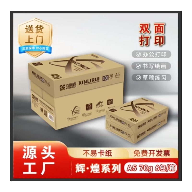 欣丽睿A5打印复印纸财务会计凭证