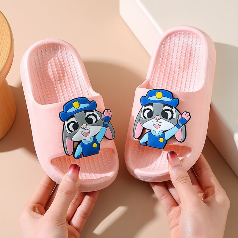 儿童凉拖鞋踩屎感女童夏季卡通防滑室内洗澡软底可爱拖鞋宝宝外穿
