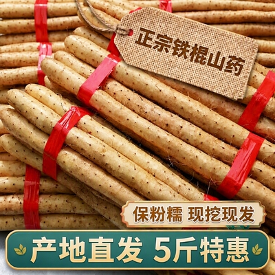 河北特产铁棍山药|超5000次加购