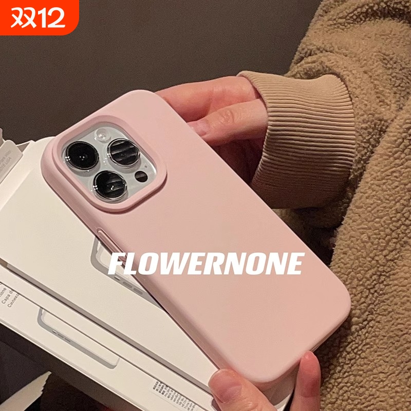 15少女粉色14适用oppoReno13手机壳Reno10/9pro+真液态硅胶12冷淡风FindX9/X8s高级感X7烟粉色x6网红防摔K11+