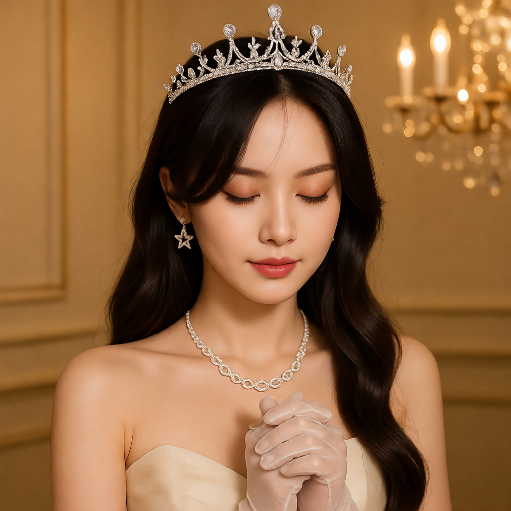 新款成人礼生日公主皇冠新娘头饰