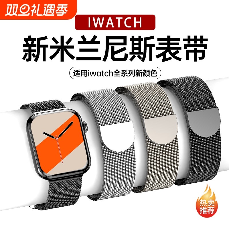 【官款】适用iwatch表带S11苹果手表S10米兰尼斯appl