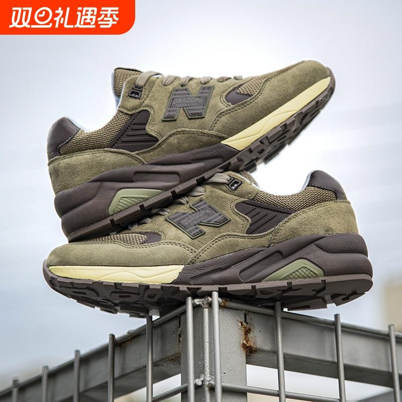 NEWBOLUNE/新百伦运动鞋跑步男鞋580休闲运动情侣鞋真皮鞋冬季