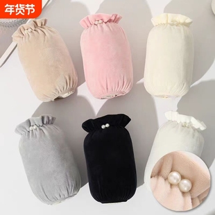 袖套学生女冬成人短款套袖上班护袖办公室羽绒服儿童防脏袖头袖口