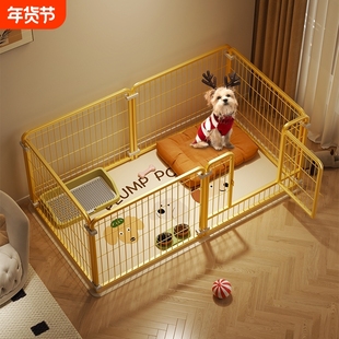 宠物狗狗围栏室内大中小型犬加固型狗笼子狗栅栏隔离门大空间狗窝