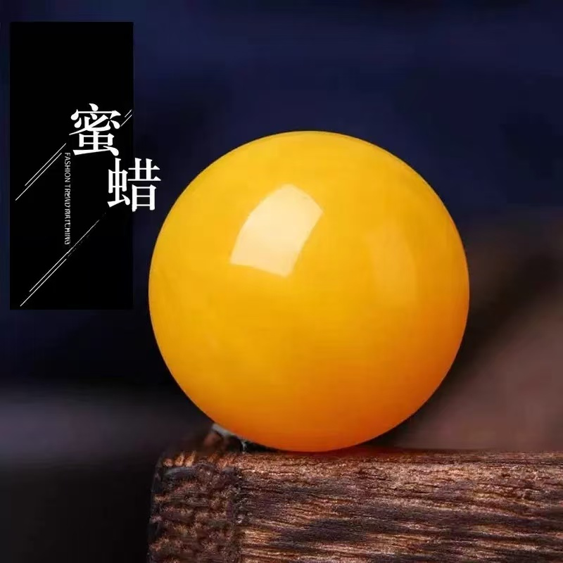 琥珀蜜蜡散珠琥珀配珠单珠