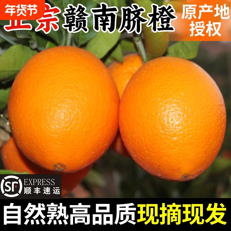 顺丰包邮9斤江西赣南脐橙当季新鲜水果特产橙子产地直发年货节