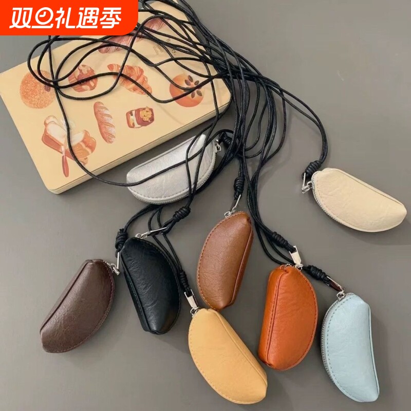 2025迷你个性百搭小巧口红包女新款钥匙简约百搭零钱包挂件收纳袋