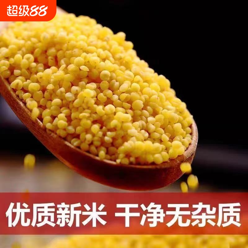 正宗黄小米山西小米粥月子米宝宝米五谷杂粮新货养胃黄小米多规格