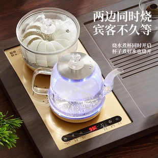 全自动上水嵌入式 功夫泡茶专用电热煮水壶茶桌茶台烧水一体壶茶具