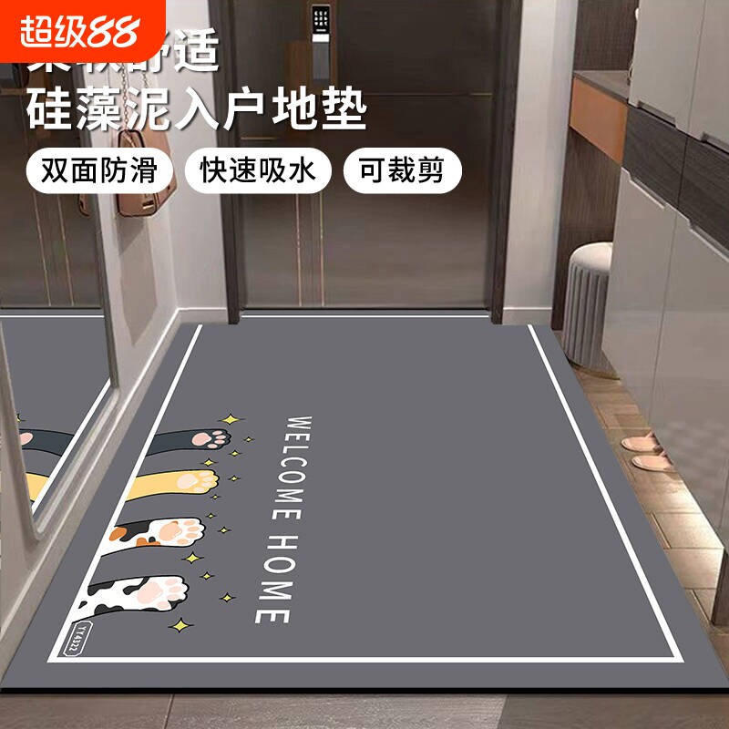 入户门地垫门口脚踏垫可裁剪图片