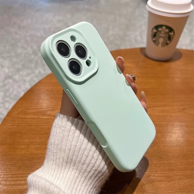 2025新款适用苹果16promax手机壳一体硅胶相机按键iphone16液态硅胶13镜头全包15防摔16pro保护套12外壳14女