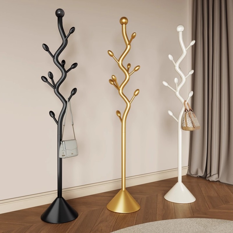 挂衣架卧室落地挂衣服架子不占空间意式轻奢高级感衣帽架室内家用