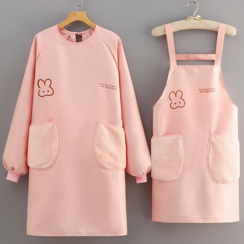 围裙厨房家用防水防油做饭专用2025新款罩衣高级感年轻款女法式