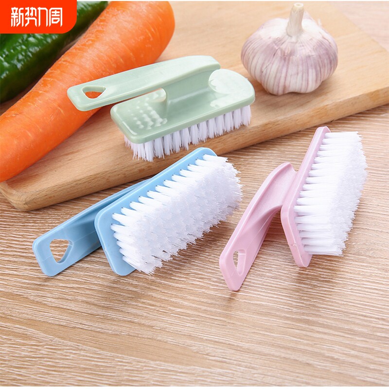 弯柄手柄清洁刷小龙虾洗衣刷瓜果蔬菜家用刷水果蔬果神器质量好