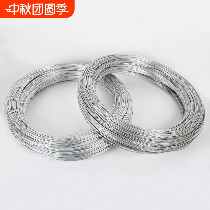 防锈镀锌铁丝diy手工细铁丝花艺扎线软陶泥塑骨架花材料家用捆绑