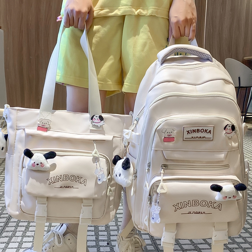 女生防水减负大容量新款学生书包