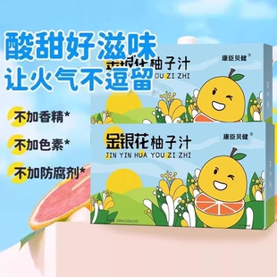 金銀花柚子枇杷雪梨汁禮盒果汁飲料小袋兒童節端午禮物飲品袋裝