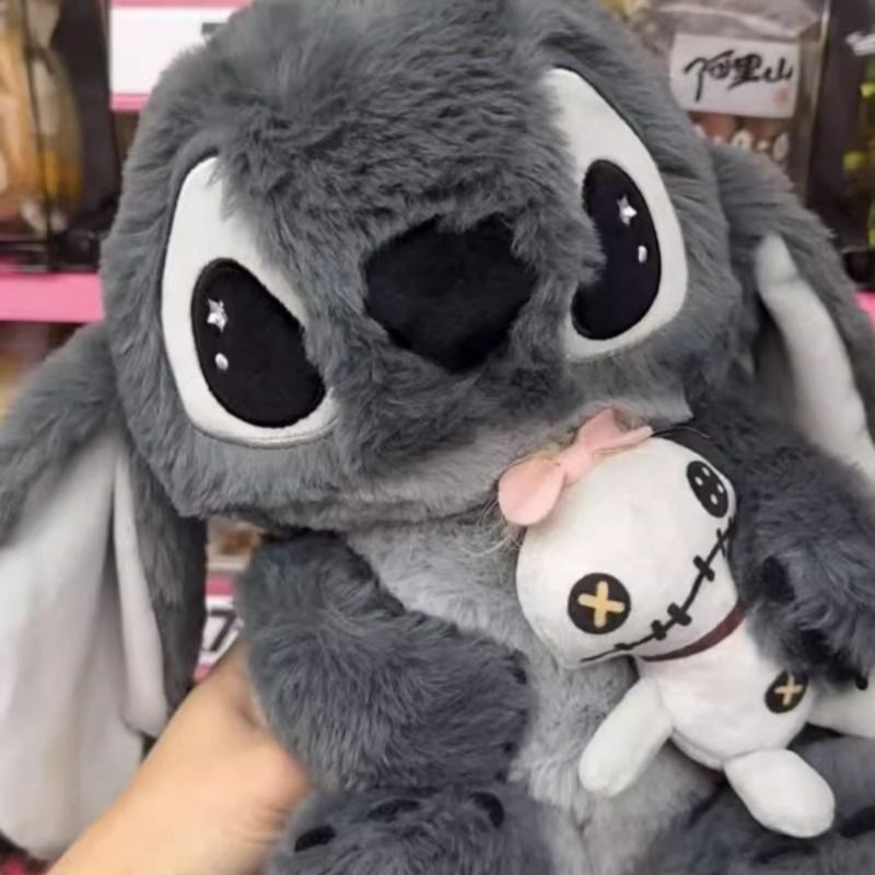 新款灰色史迪奇卫衣毛绒玩具玩偶史迪仔公仔生日礼物布娃娃玩具