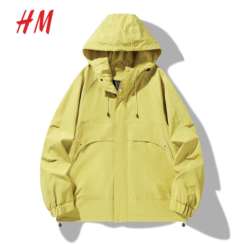 HM夹克外套冲锋衣秋季山系户外