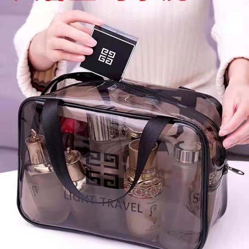 手提包化妆包2026新款ins风高级感高颜值小众超火女超大容量可