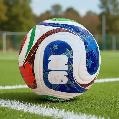 比赛标准足球football欧冠赛事贴皮pu粘合成人训练耐磨欧洲