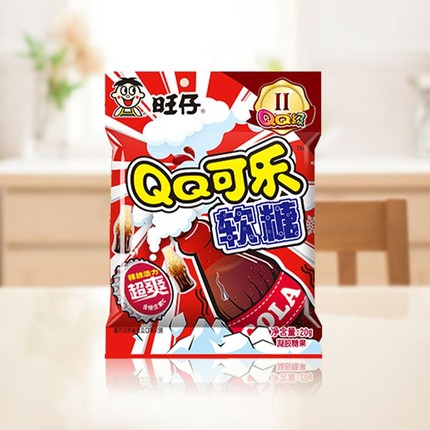 【1包】旺仔QQ糖可乐味