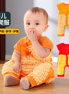 婴儿爬行服夏季薄款|千人回购
