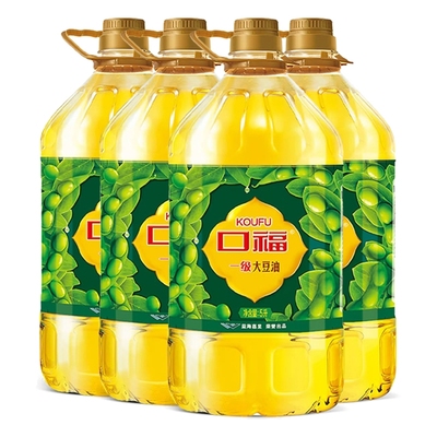 口福一级大豆油批发整箱