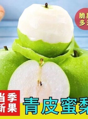 现摘砀山青梨酥脆一号皇冠梨10斤新鲜梨子水果翠冠梨香酥雪梨青皮