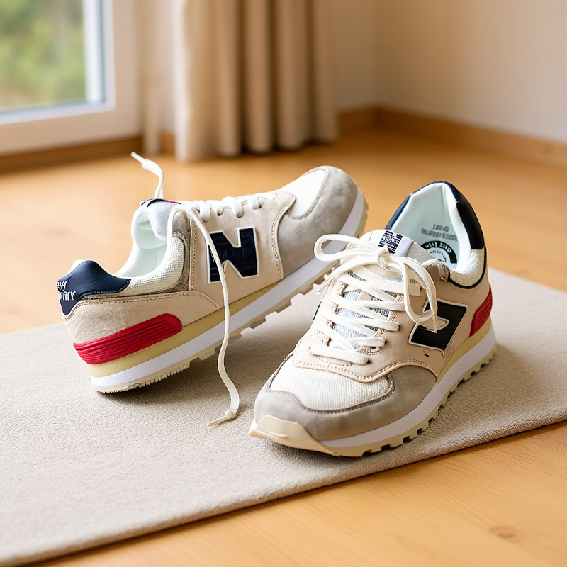 NEW BOLUNE/新百伦运动鞋男秋复古百搭真皮574休闲情侣透气跑步女