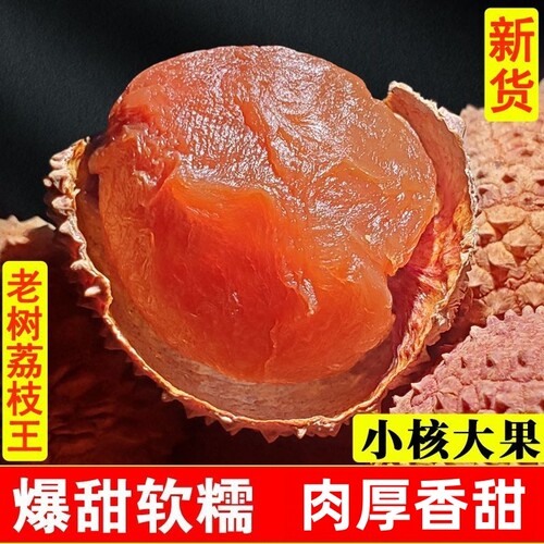 2026年荔枝干特级新货官方旗舰店桂圆干福建特产龙眼肉干货新鲜