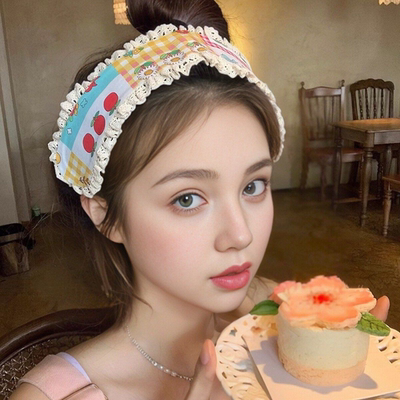 小碎花针织刘海贴|超2000次加购