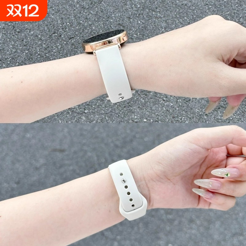 适用华为gt5表带新款gt4女士gt3智能手表watch4/3pro手表带高级感gt1女款专用硅胶秋冬42/46mm荣耀gs3i男女款