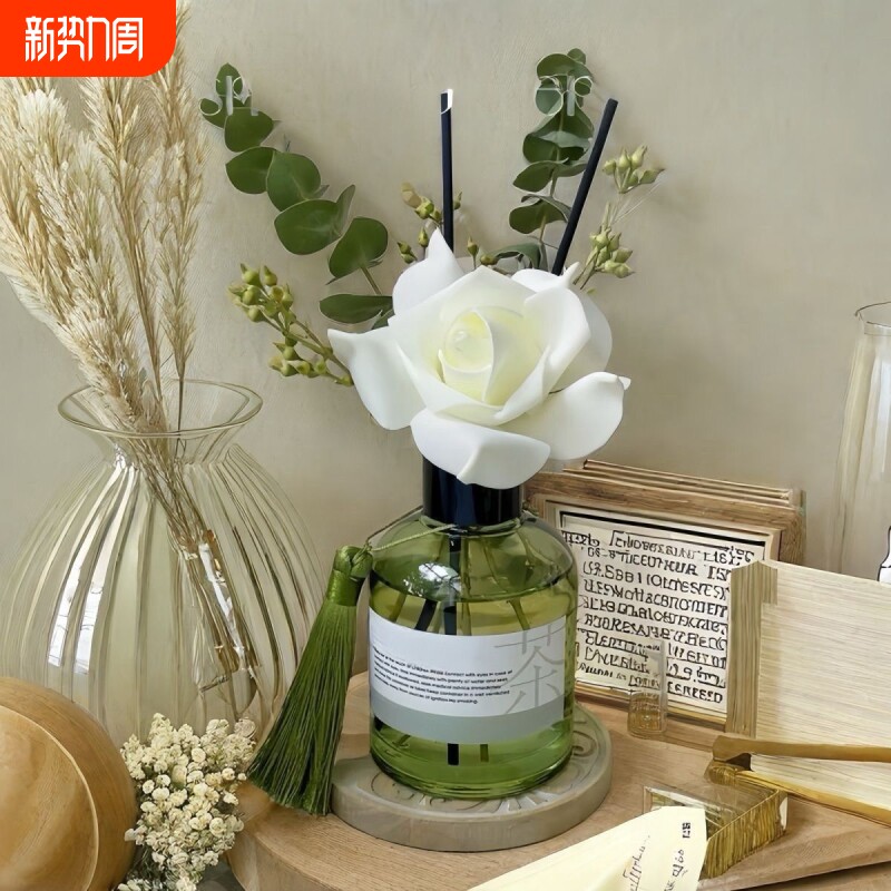 茉莉花茶香香薰家用持久精油熏香厕所卫生间栀子花香氛好物留香