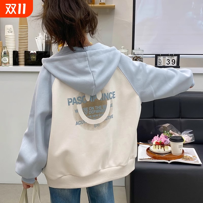 女童春秋款新款长袖外套中大童装春季时髦洋气卫衣儿童春装棒球服