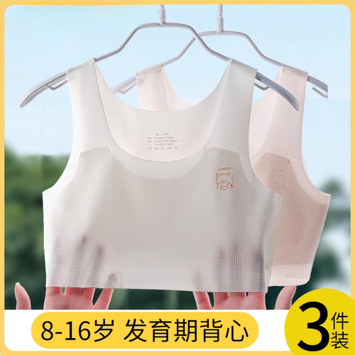 女童内衣发育期12岁少女文胸小学生儿童10一14岁女孩一阶段小背心