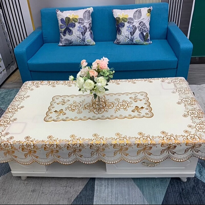 茶几桌布防水防油免洗防烫轻奢高级感餐桌布长方形茶几垫客厅台布