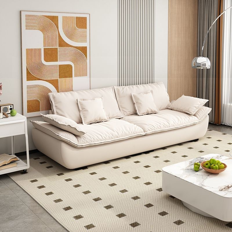 奶油风布艺沙发简易出租房沙发客厅小户型简约单双人直排帆船沙发,住宅家具,布艺沙发,淘宝优惠券,粉丝福利购,淘宝优惠卷