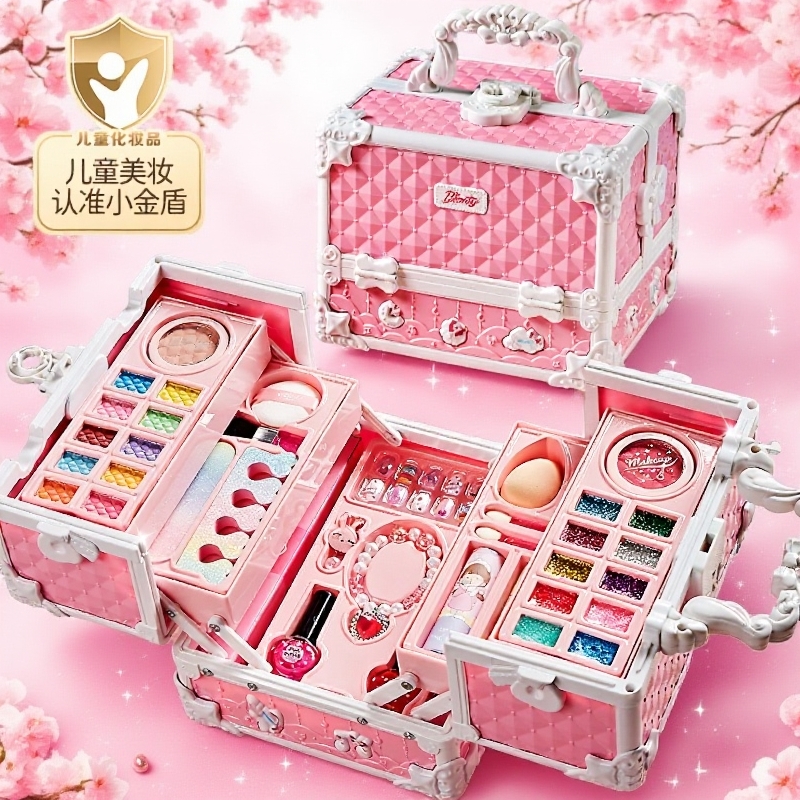 【礼盒】女孩化妆玩具无毒带证书