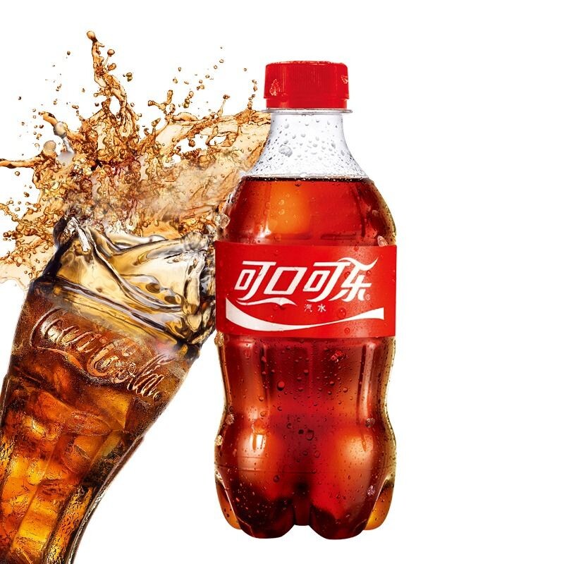 可口可乐300ml单瓶迷你小瓶装可乐碳酸汽水饮品热卖饮料夏季解暑 - 实物图